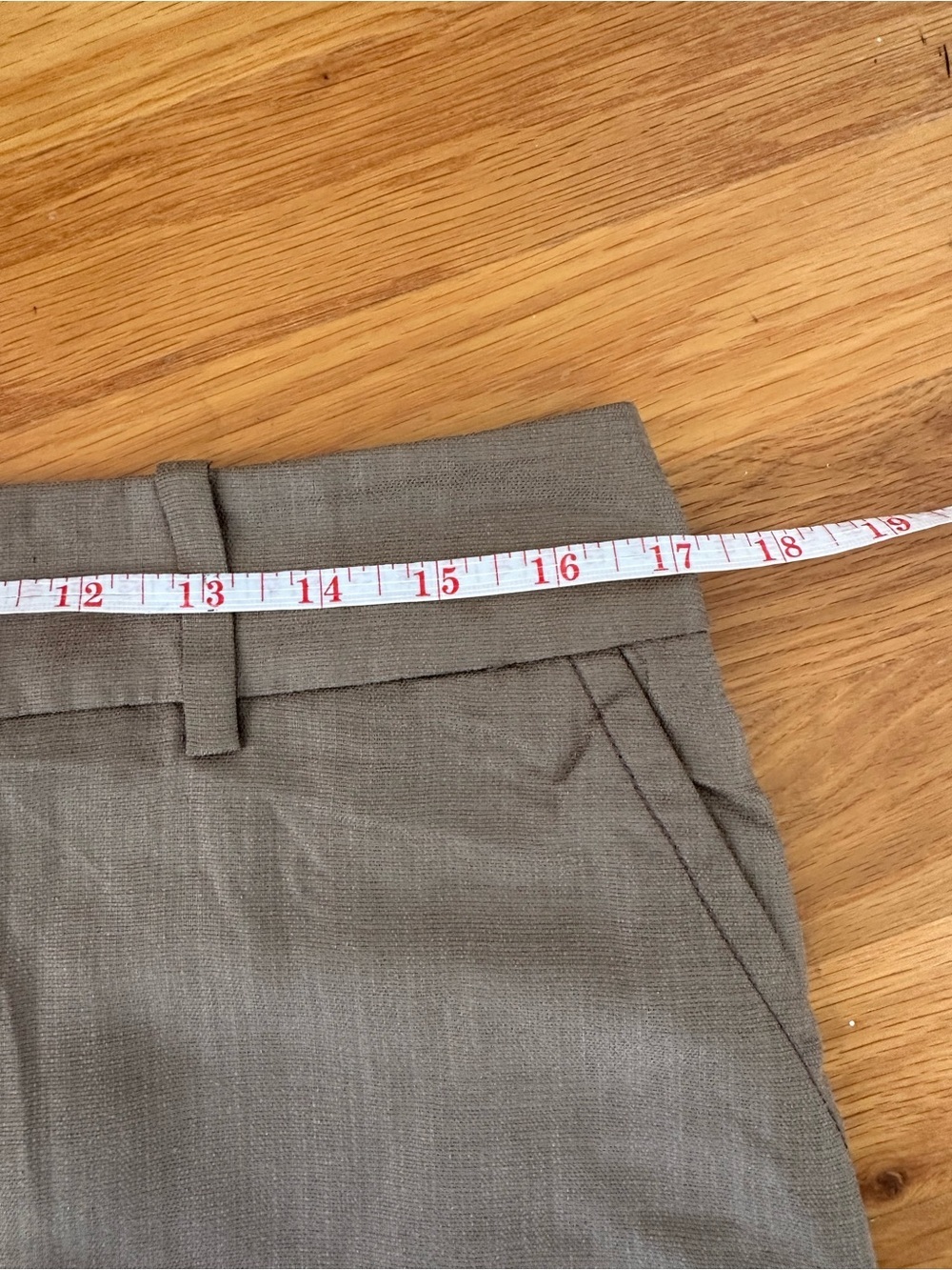 NEW Trina Turk Wide Leg Dress Pant Women's Size 12 Taupe/Brown Pockets $238 - Picture 7 of 8